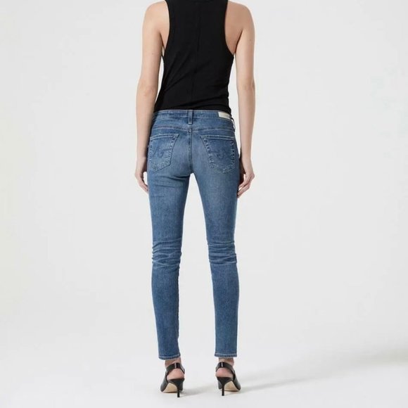 AG Adriano Goldschmied Legging Ankle Skinny Jeans 13 Years Pacifica size 31 - Picture 3 of 14